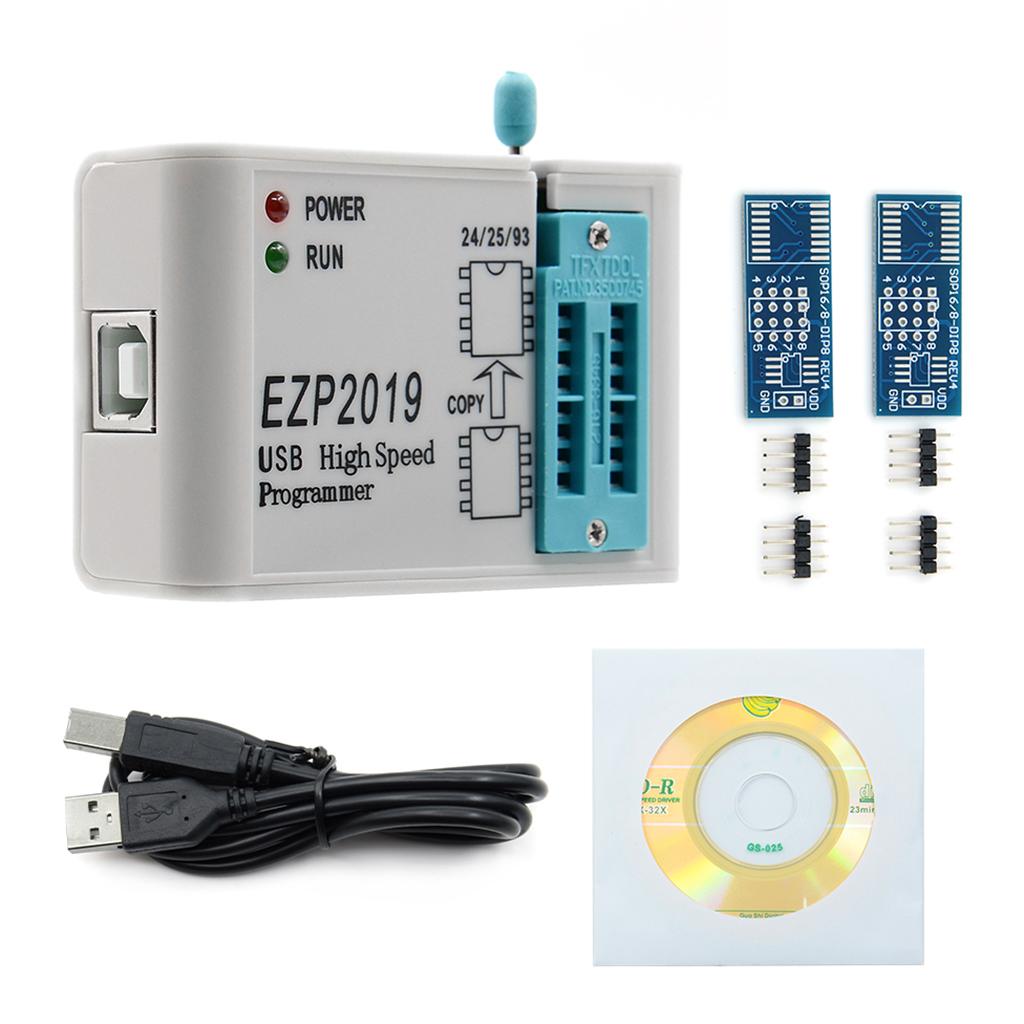 EZP2019 High Speed USB SPI Programmer Support 24 25 26 93 EEPROM Flash Bios