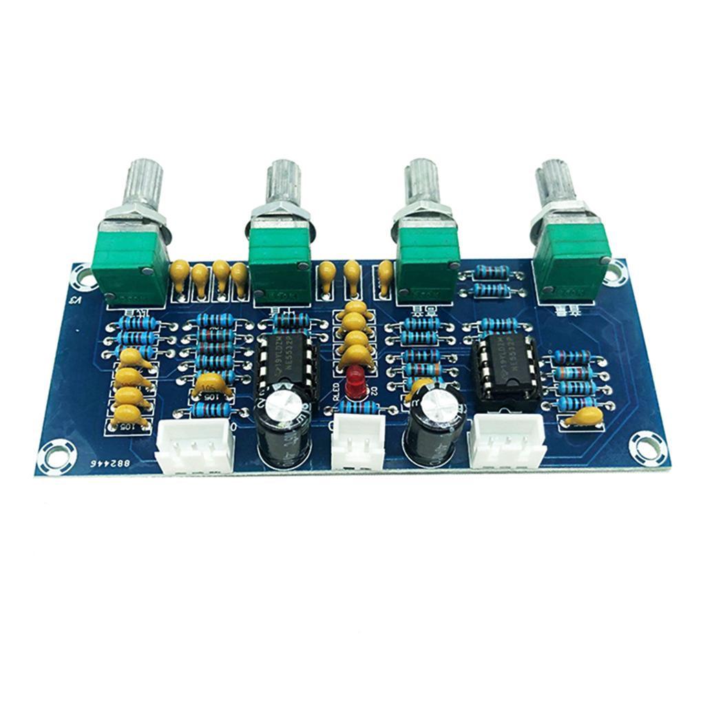 XH A901 Power Amplifier Tone Board Module Pre amplifier DC12 24V blue