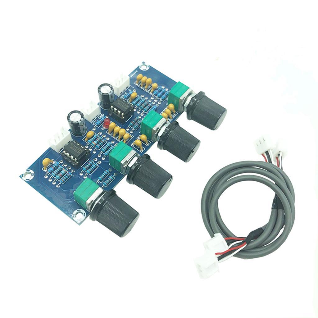 XH A901 Power Amplifier Tone Board Module Pre amplifier DC12 24V blue