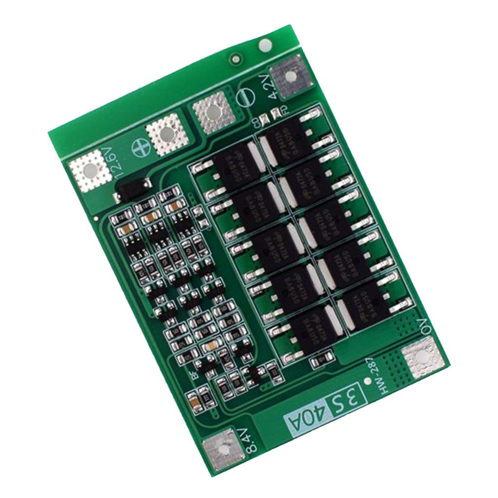 3S Cell PCB BMS 18650 Protection Board for Lithium Battery enhanced edition