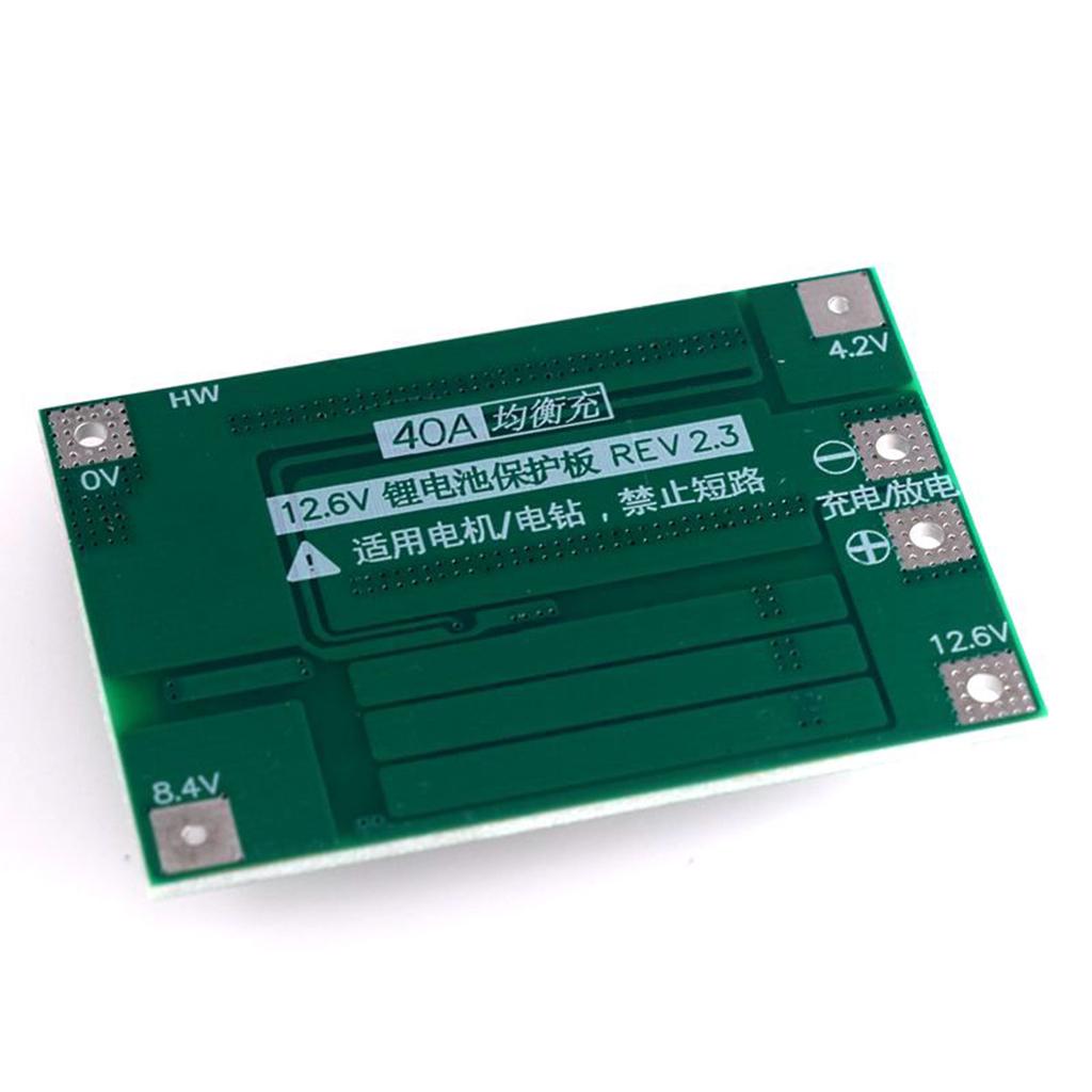 3S Cell PCB BMS 18650 Protection Board for Lithium Battery balancing edition