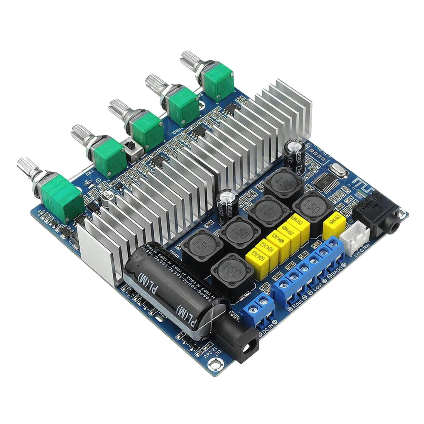 Bluetooth 5.0 TPA3116D2 Digital2.1 Audio Amplifier Board With Bluetooth