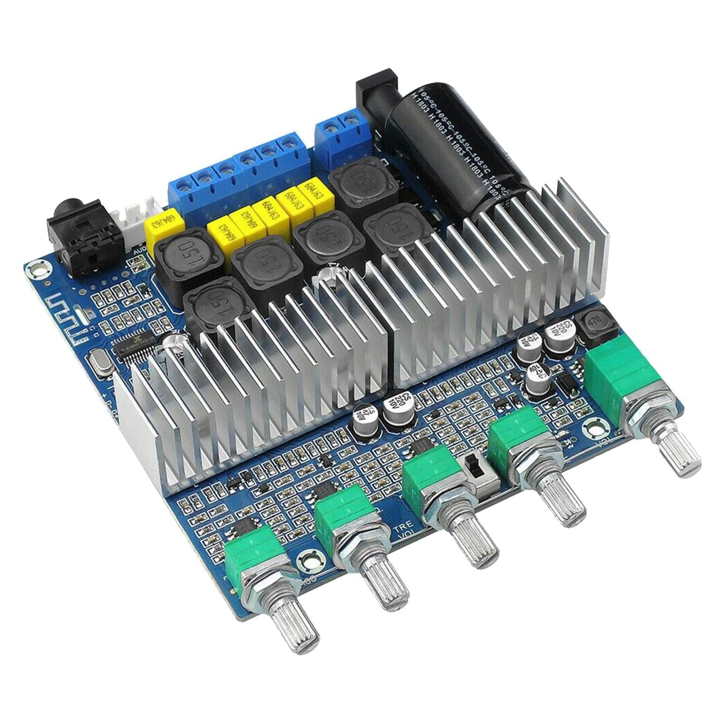 Bluetooth 5.0 TPA3116D2 Digital2.1 Audio Amplifier Board With Bluetooth