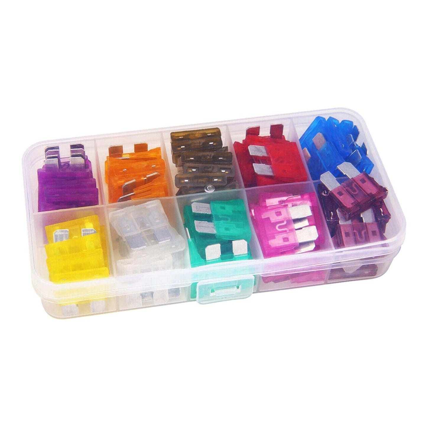 80pcs Standard Blade Fuse Assortment Auto Car Motorcycle FUSES Kit APM ATM