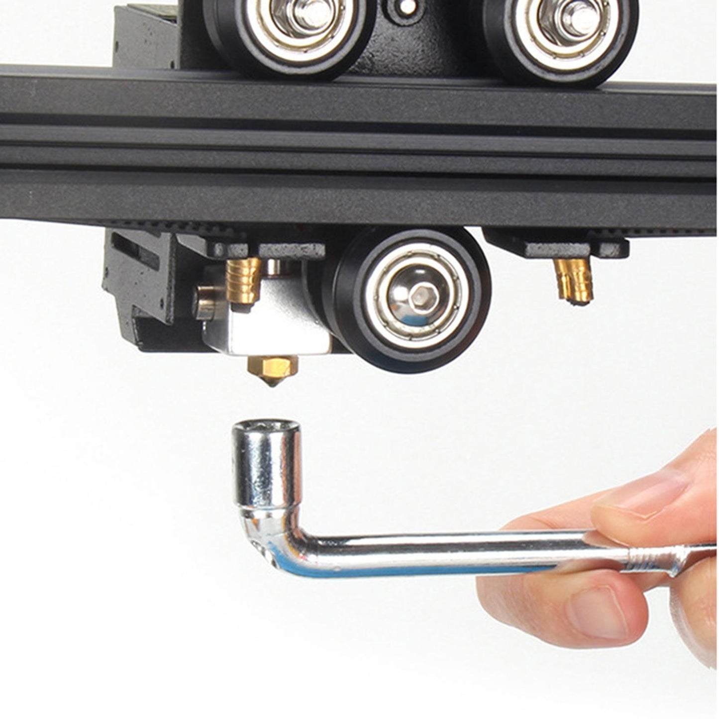 3D Printer Nozzles Cleaning Kit MK8 Extruder Nozzles for Creality CR 10