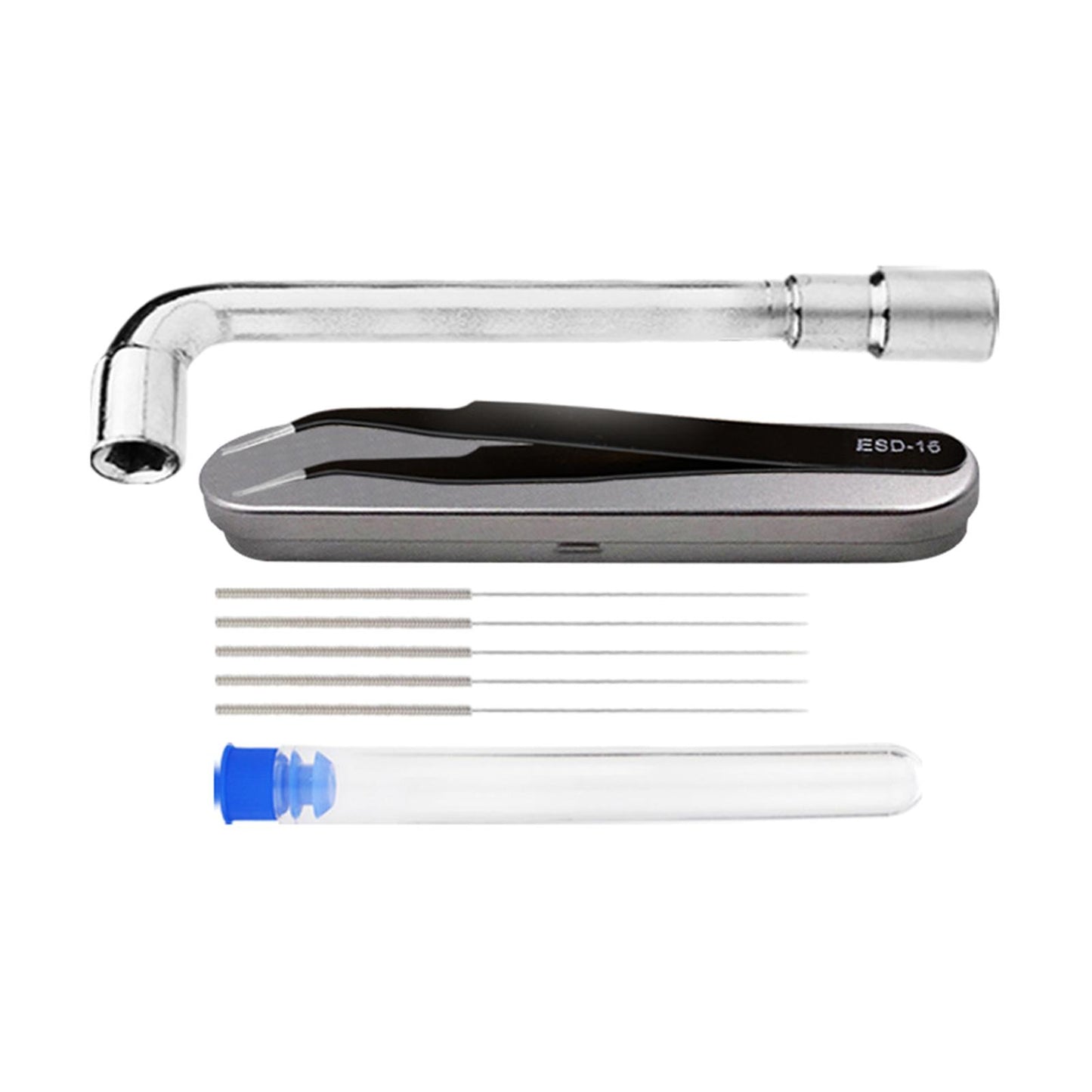 3D Printer Nozzles Cleaning Kit MK8 Extruder Nozzles for Creality CR 10