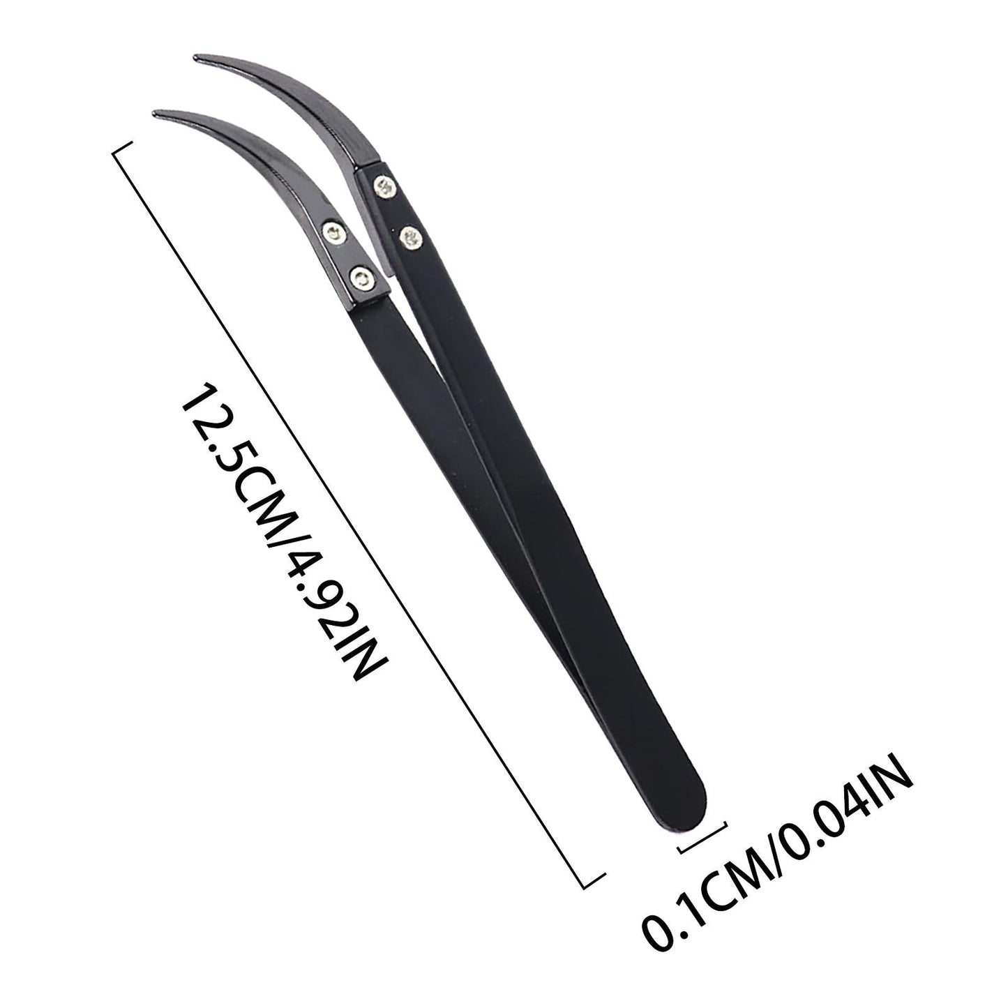 Ceramic Tweezers Maintenance Tool for Soldering Point Circuit Board Welding Big Curved Tips