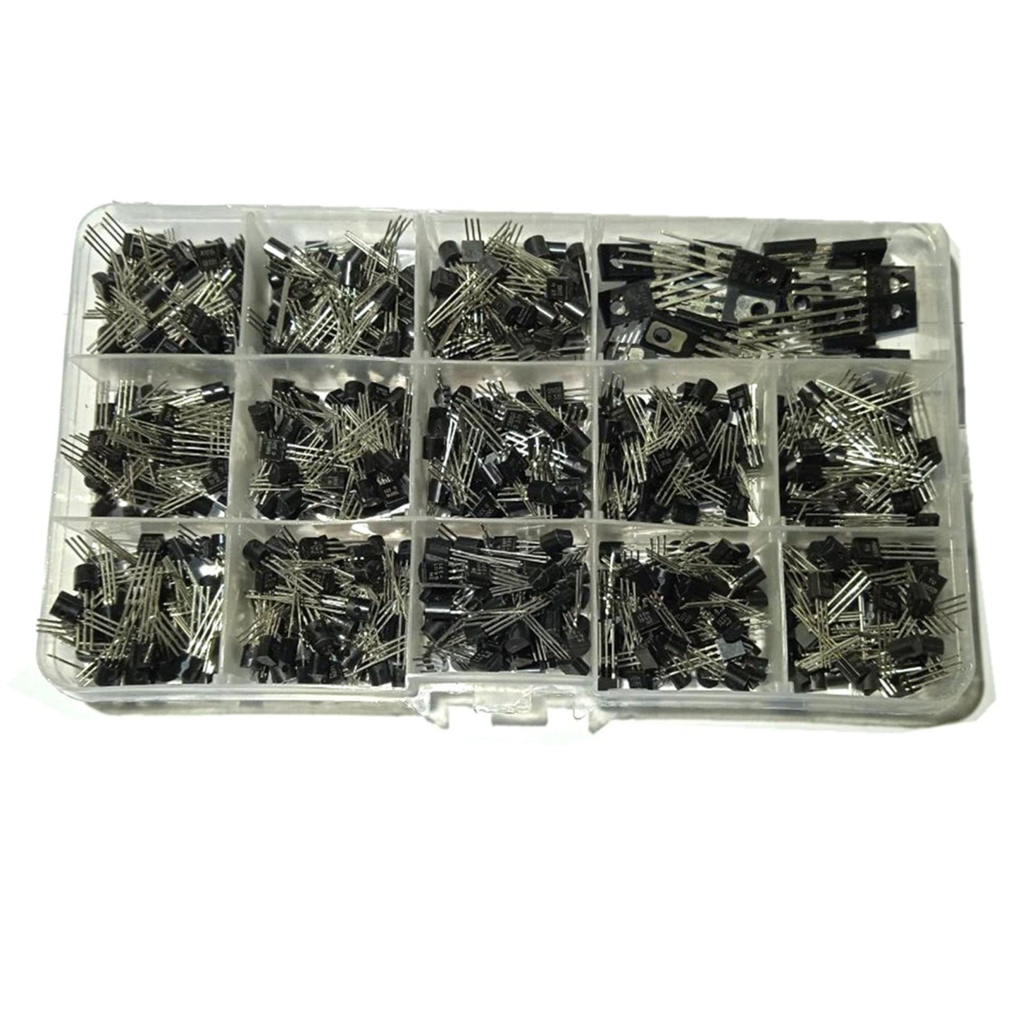670 Pieces Transistor Kit Accessories for Electronic Projects