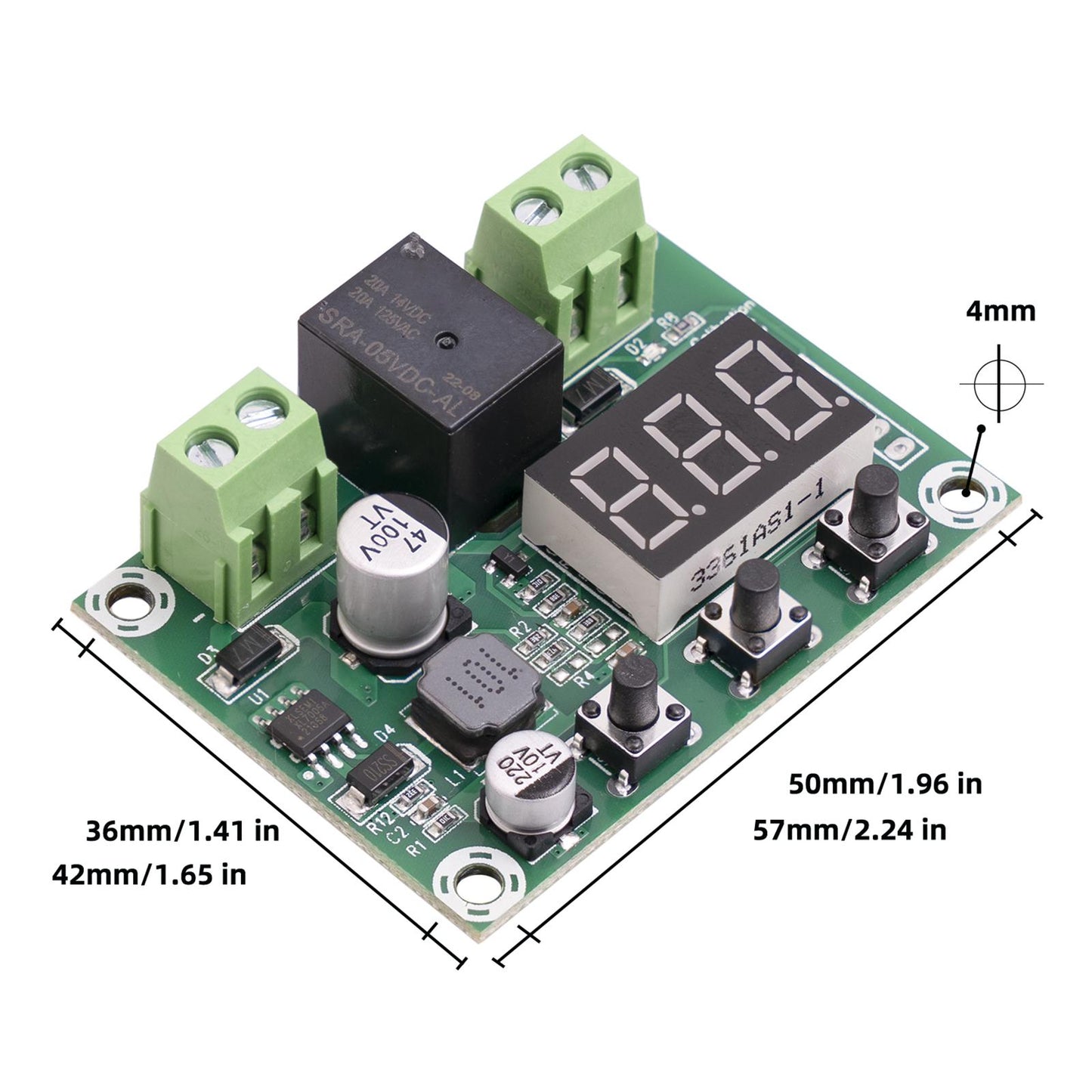 Protection Module 12V Xh M609 Cut Off Recovery for Controller Relay Switch