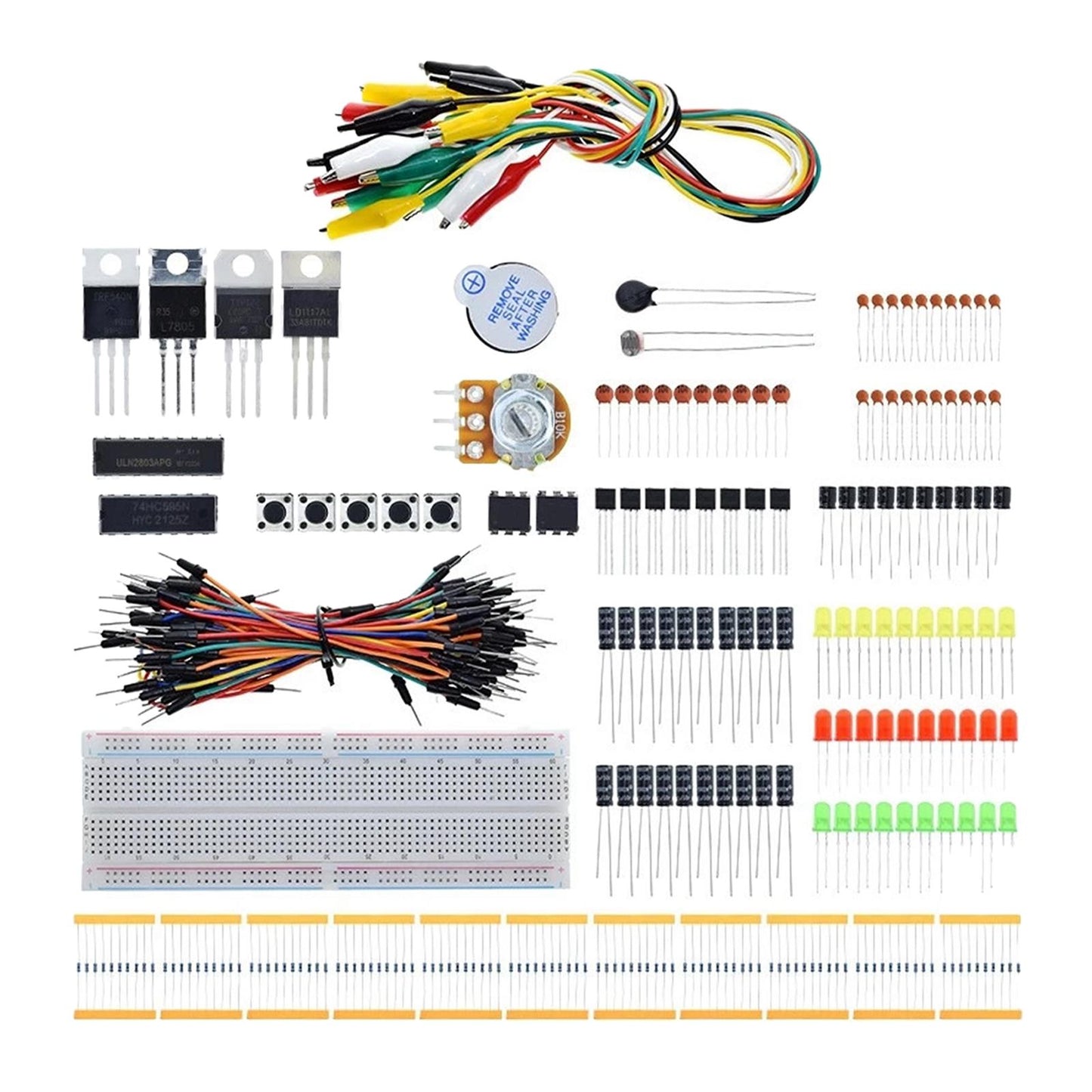 Crocodile Clip Suit Multi Function Set Professional for Uno R3 Project