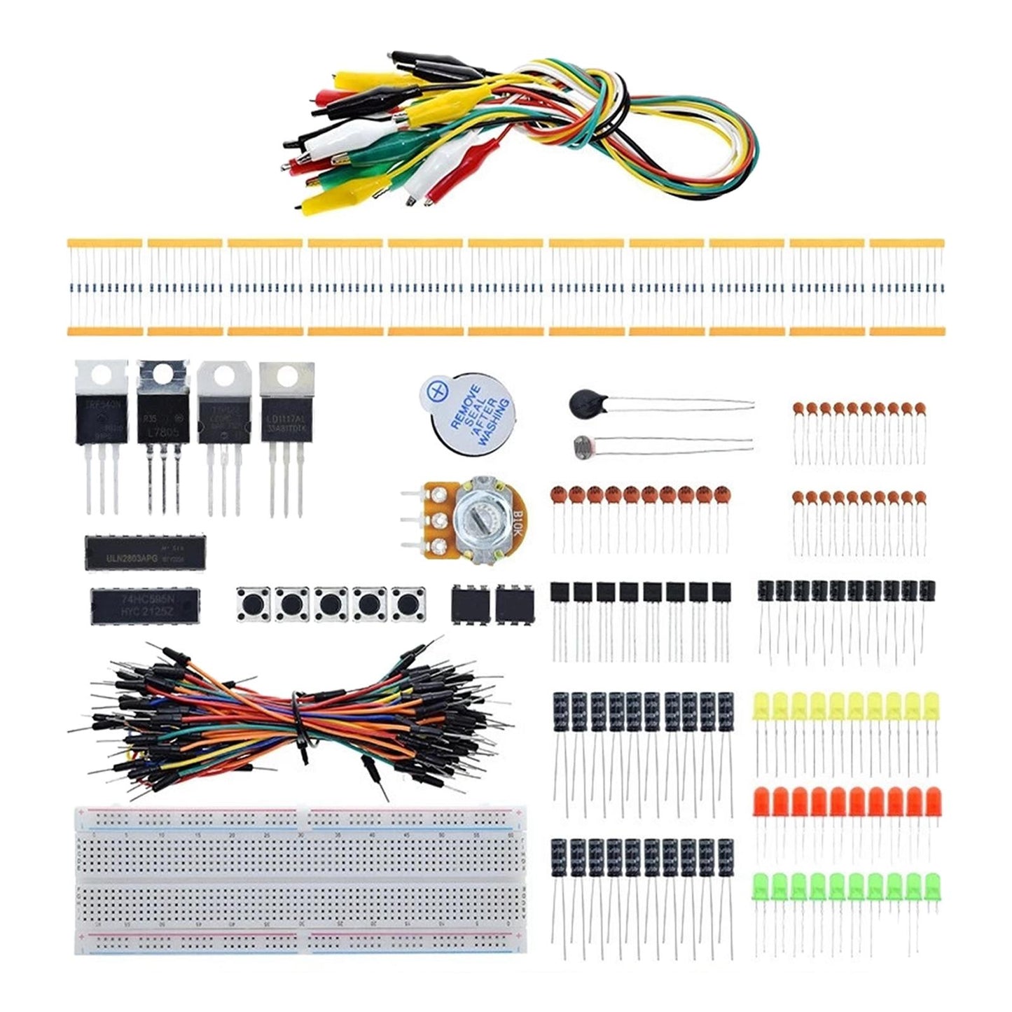 Crocodile Clip Suit Multi Function Set Professional for Uno R3 Project