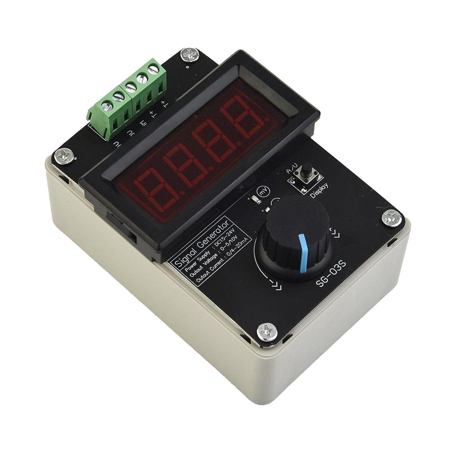 Adjustable Signal Generator Value Adjusting Panel Portable 0 20MA 4 20MA