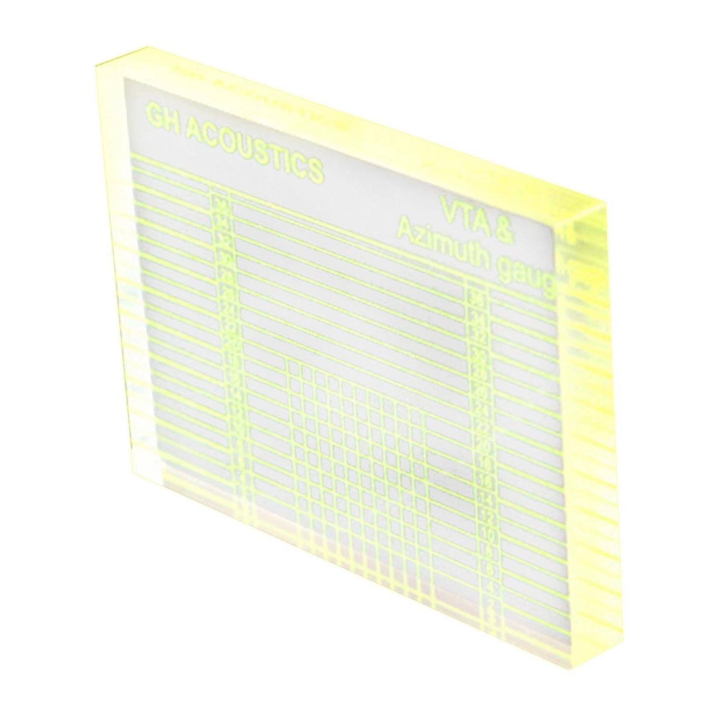 Phono Tonearm Azimuth Ruler VTA Cartridge Measuring Vinyl Record Player