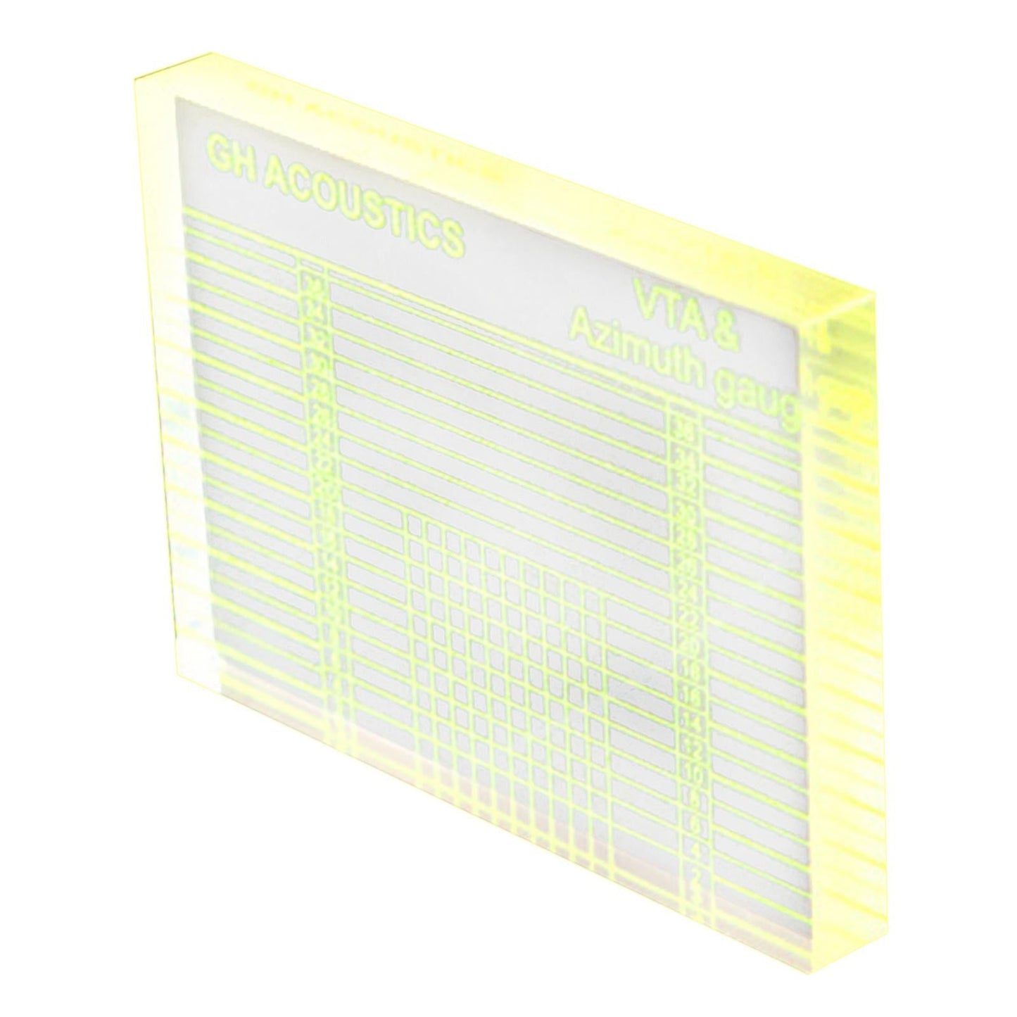 Phono Tonearm Azimuth Ruler VTA Cartridge Measuring Vinyl Record Player