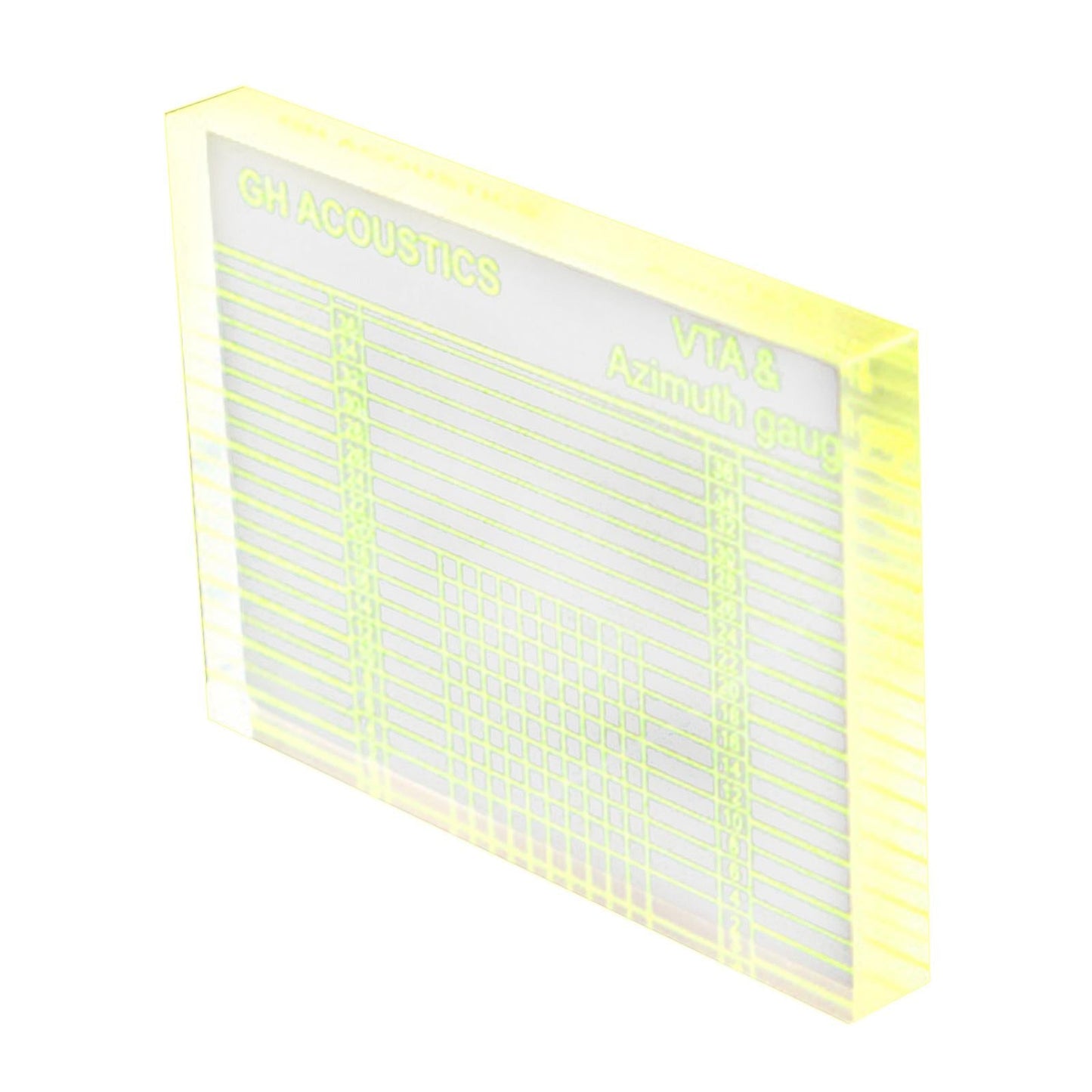 Phono Tonearm Azimuth Ruler VTA Cartridge Measuring Vinyl Record Player