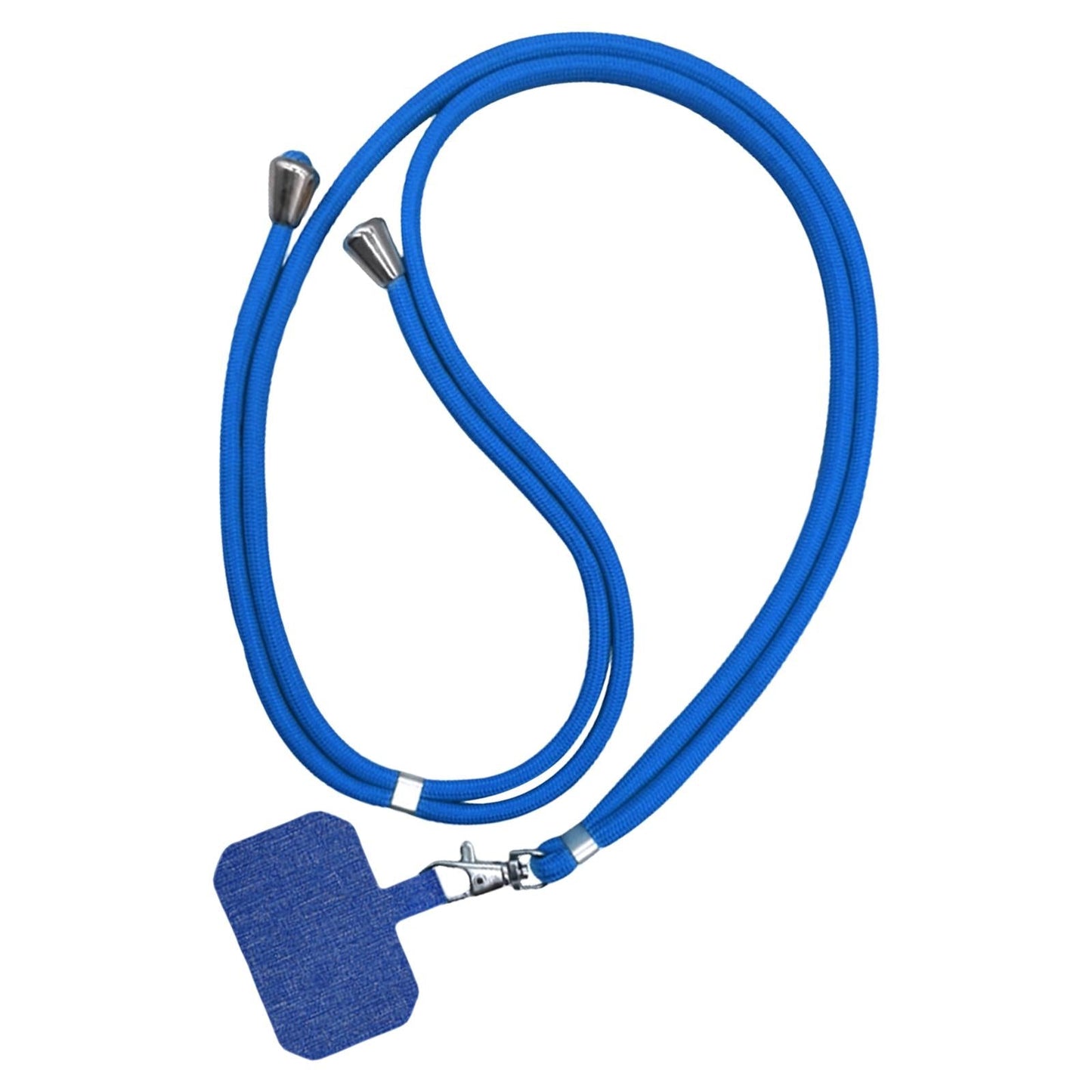 Universal Phone Lanyard Adjustable Smartphone Crossbody Strap Blue