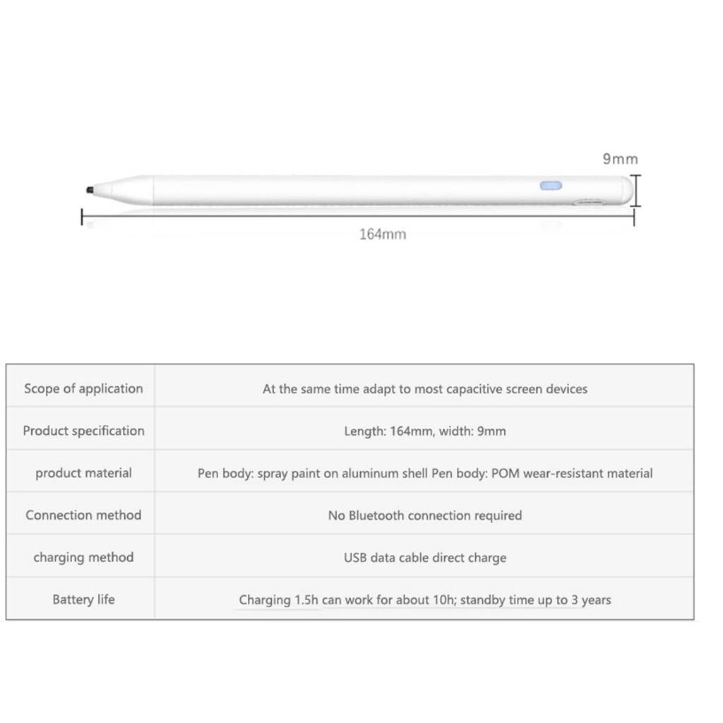 Multi purpose Capacitive Pen Touch Screen Stylus Pencil Tablet Phone PC Pen
