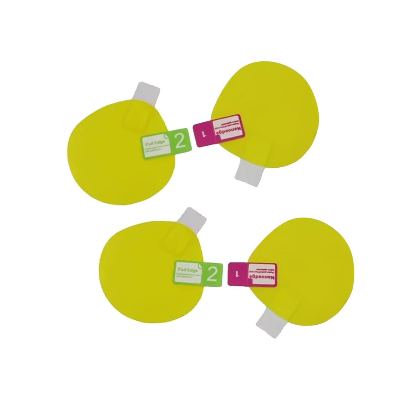 4PCS HD Clear Lens Film VR Screen Guard Guard Set for Quest 1 Rift S