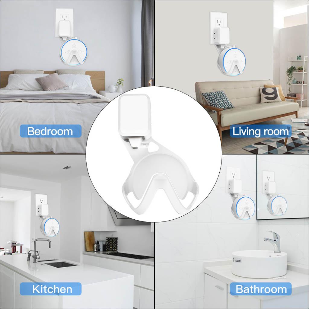 Wall-Mount-Hanger-Bracket-for-Echo-Dot-3-Smart-Speakers-Amazon-Accessories