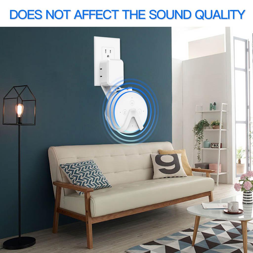 Wall Mount Hanger Bracket for Echo Dot 3 Smart Speakers Amazon Accessories