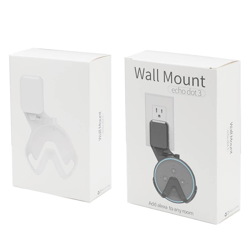 Wall Mount Hanger Bracket for Echo Dot 3 Smart Speakers Amazon Accessories