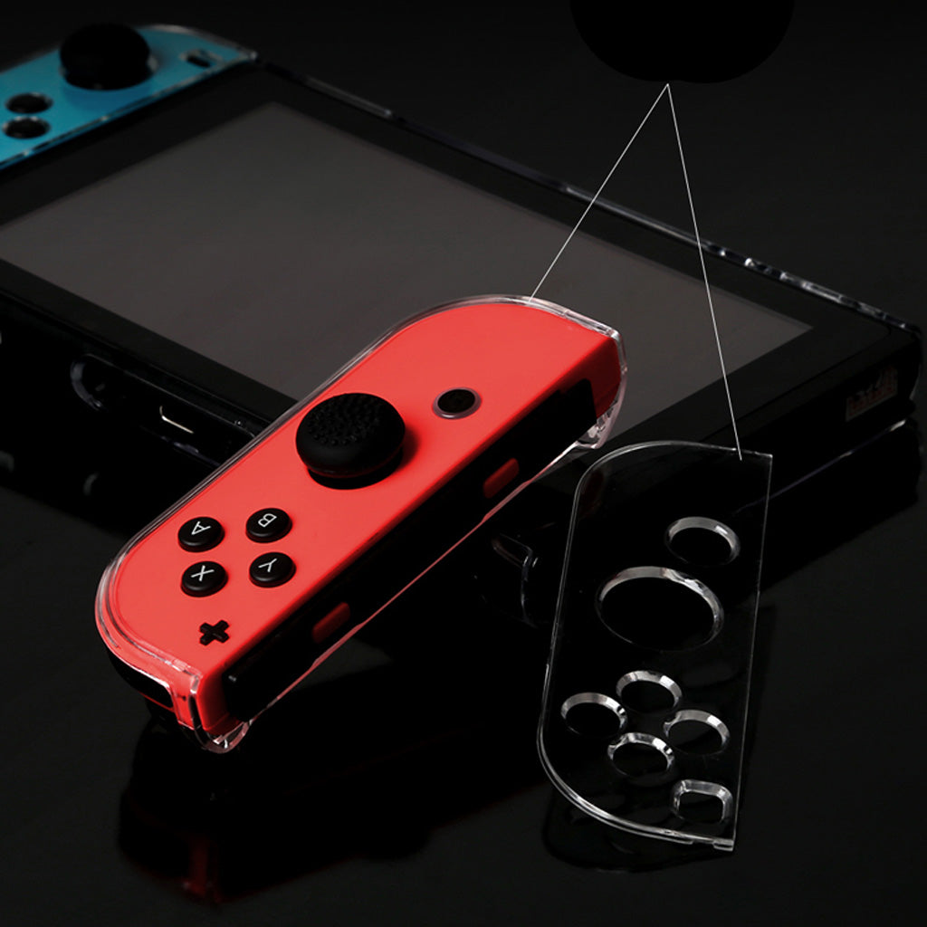 Protective Crystal Case Clear Cover Skin Accessory for Nintendo Switch