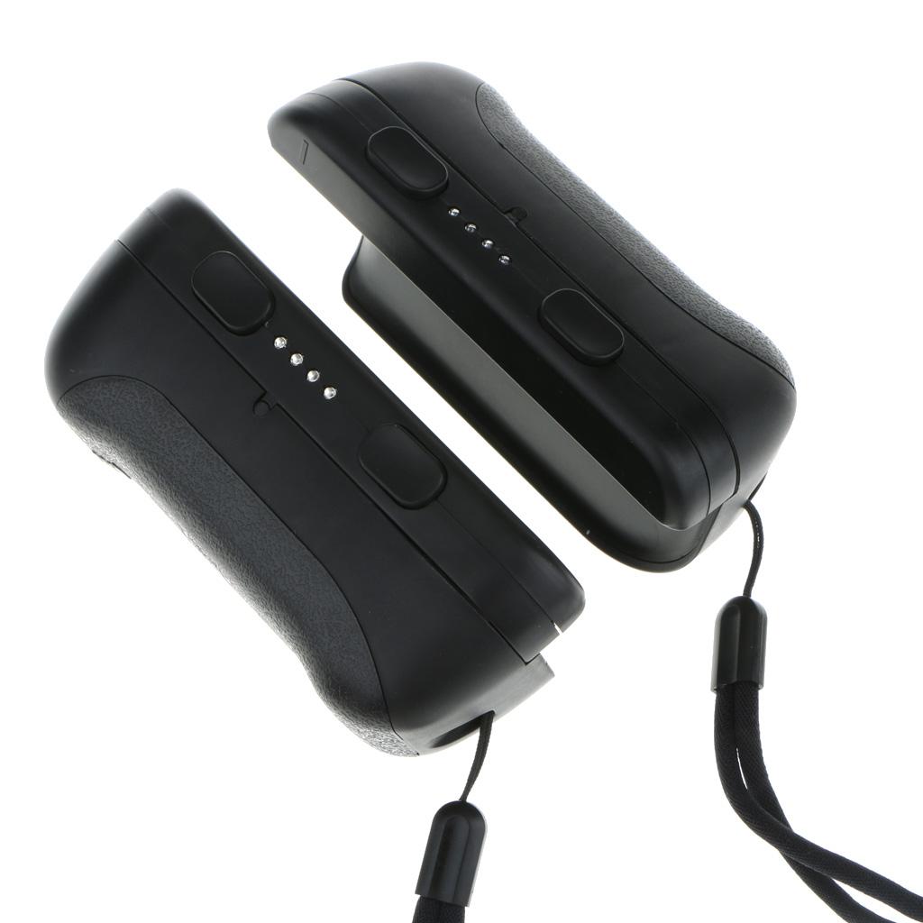 AA Battery Charging Grip for Nintendo Switch Controller Handle(Pair)