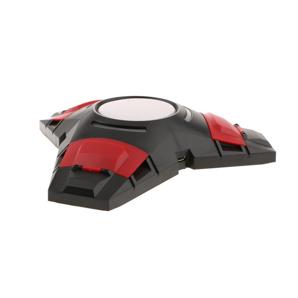 Triangle Charger Dock 3 Ports Charging Station for PS4 Silm Pro Controller Comes with Charging Cable