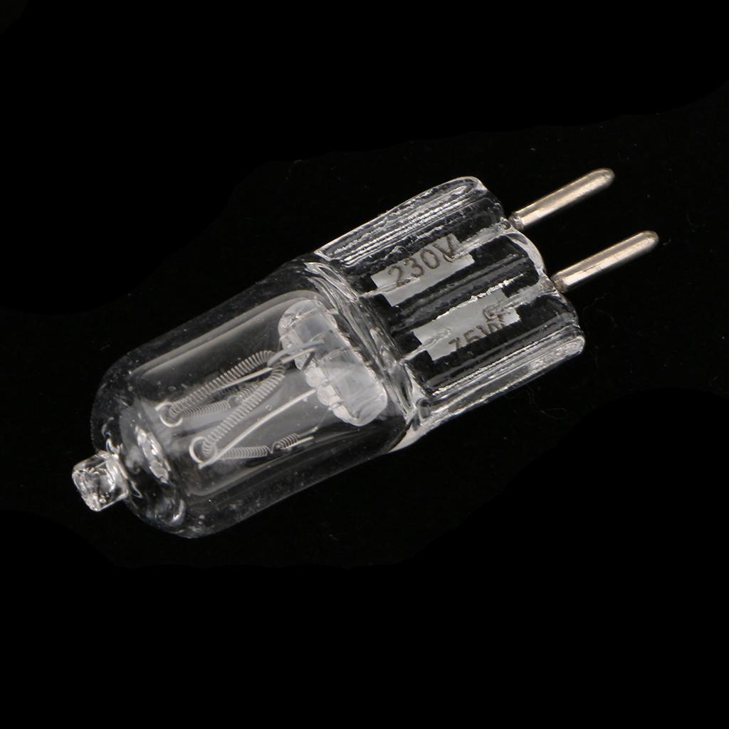 5Pieces Halogen Light Bulb Spotlight Bulb Modeling Light Focus Lamp 75W 230V