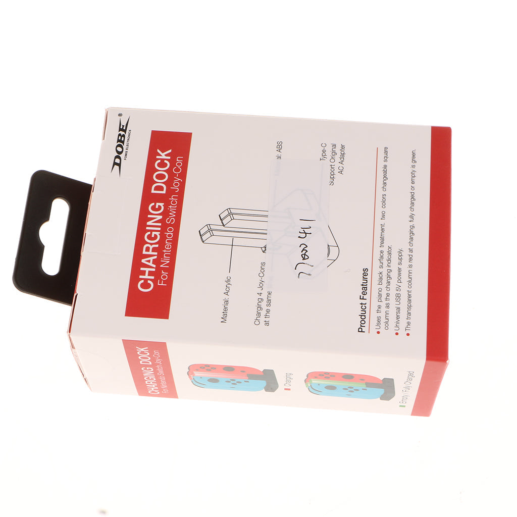 Charge Stand 4 Controllers Desktop Charging Dock for Nintendo Switch Joy-Con