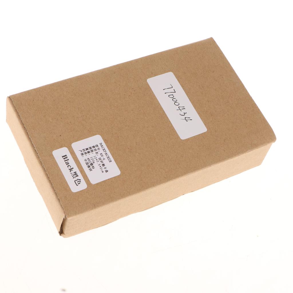 24 Slots Memory Card Case Carrying Holder Storage Box for CF Cards & TF Cards & SD Cards Black