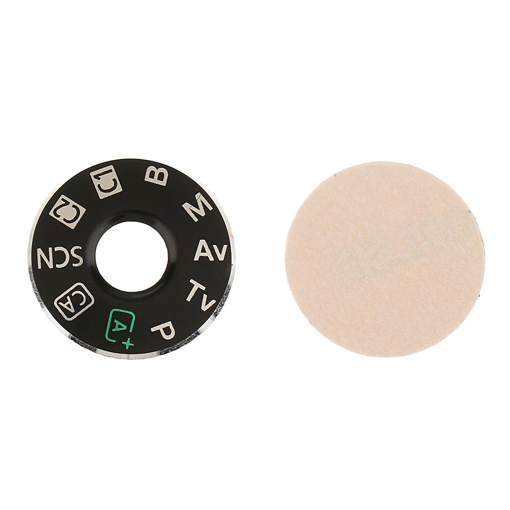 Interface Cap Button Replacement Part Dial Mode Plate for Canon EOS 6D, Digital Camera Repair Accessories