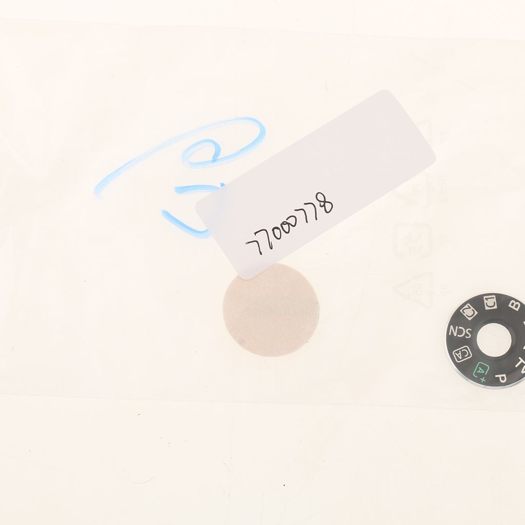 Interface Cap Button Replacement Part Dial Mode Plate for Canon EOS 6D, Digital Camera Repair Accessories