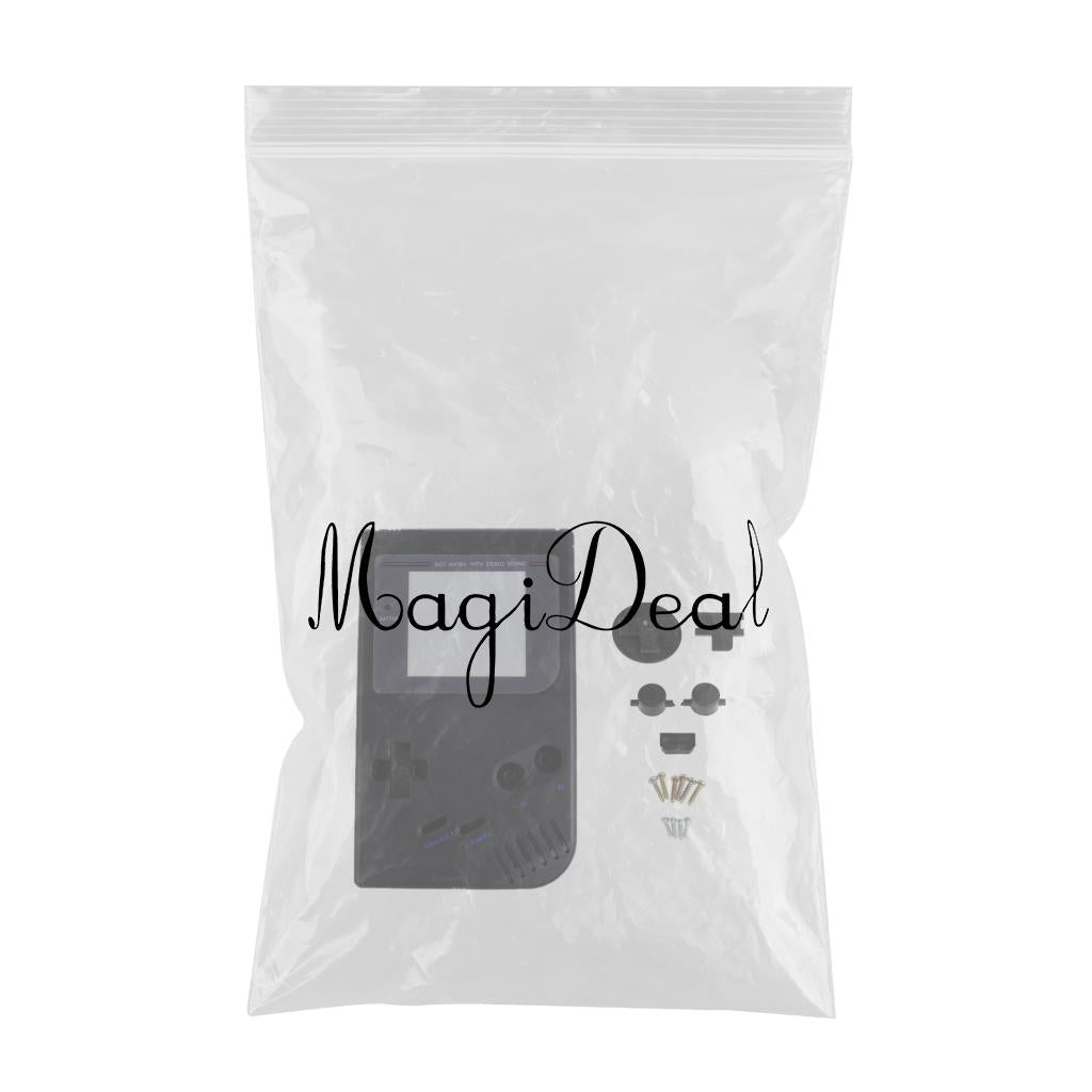 One Set Protective Console Shell for Nintendo Game Boy Classic Black