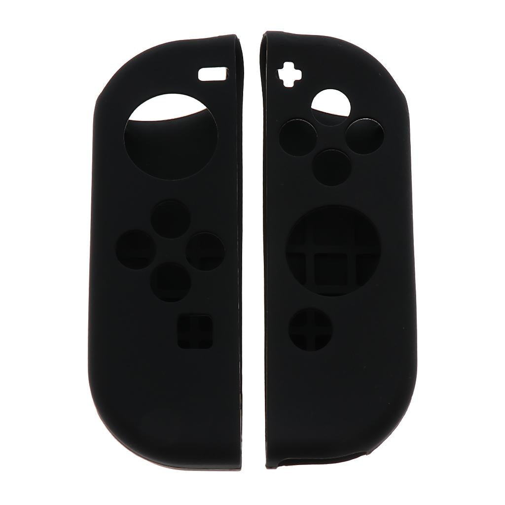 Soft Case + Thumbstick Cap for Nintendo Switch Joy-con Black