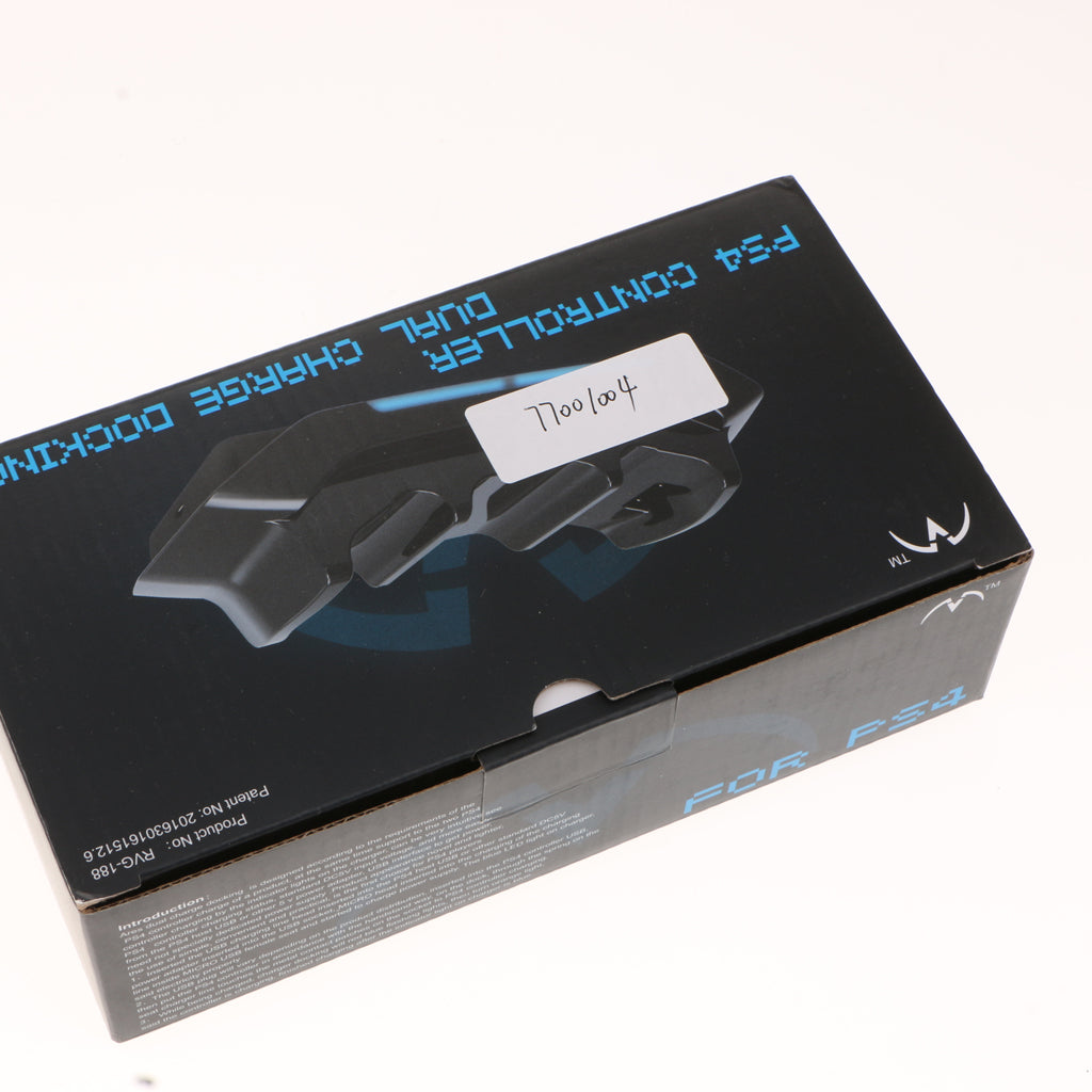 Controller Charger Charging Docking Station Stand Dual USB Fast Charging Cradle for Sony Playstation 4 PS4 Slim Pro Controller Black