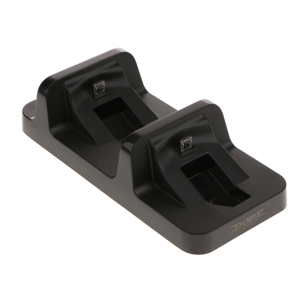 For PS4/Slim/Pro Game Set Dual Charger + Headset + Silicone Cover/Case +Base