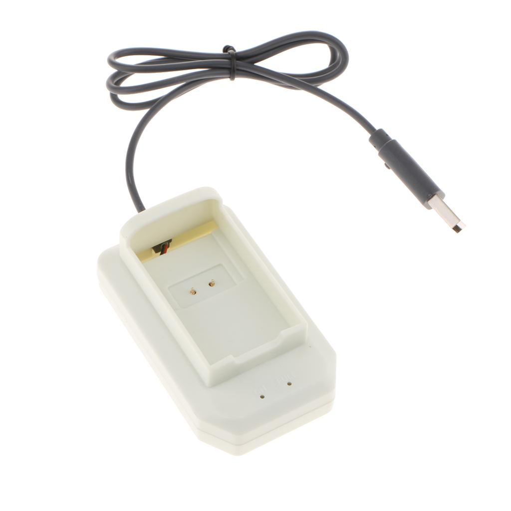 For Xbox 360 Rechargeable Battery Charger Charging Station Dock Stand White