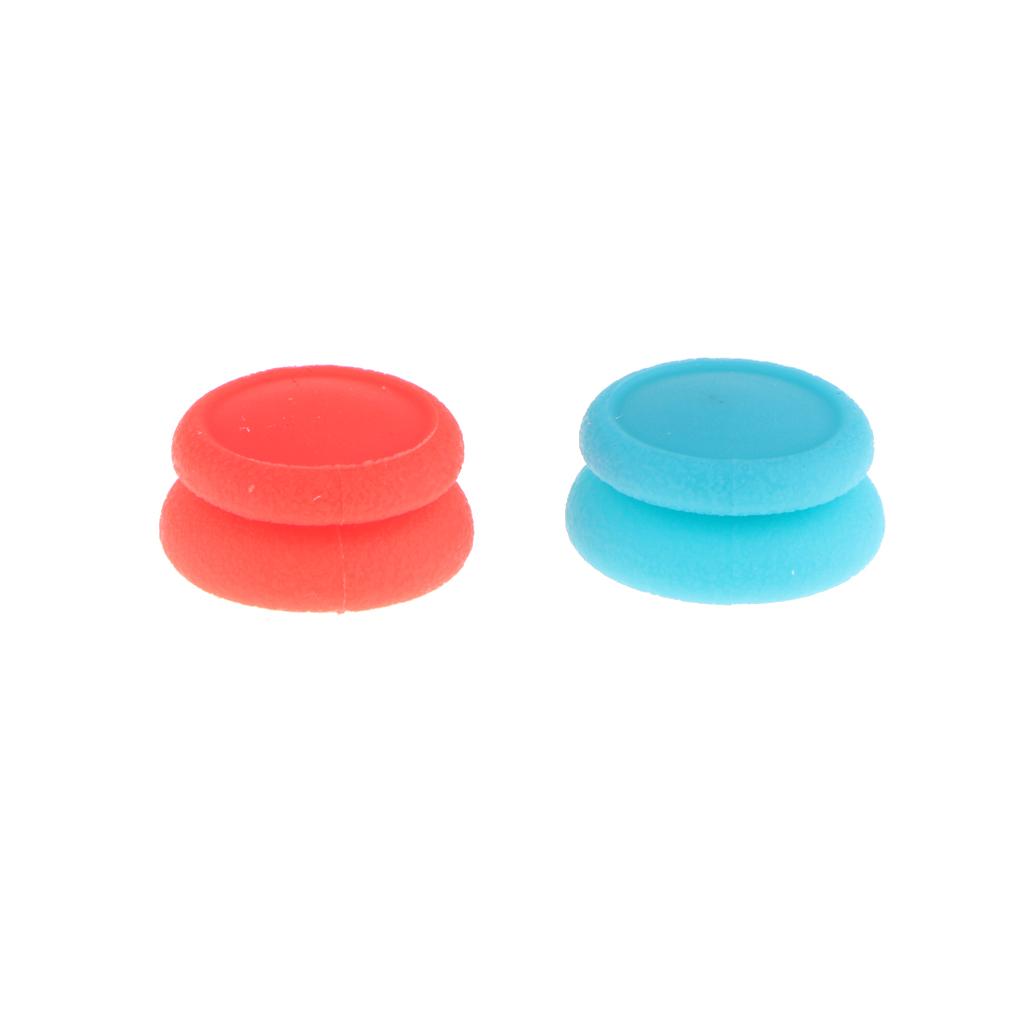 Thumb Stick Grip Cap Analog Stick Cover for Nintendo Switch NS red blue