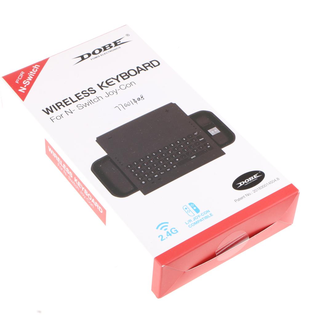 2.4G Wireless Game Joy-Con Keyboard for Nintendo Switch Gaming Console Host