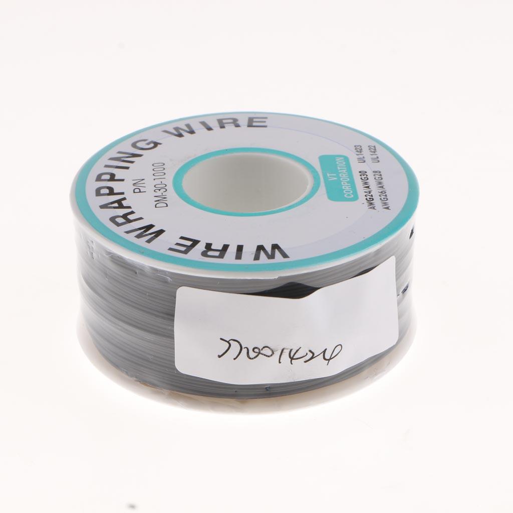 70mm Wire Wrapping Wire Tin Plated Copper Cable for XBOX360 PS2 WII black