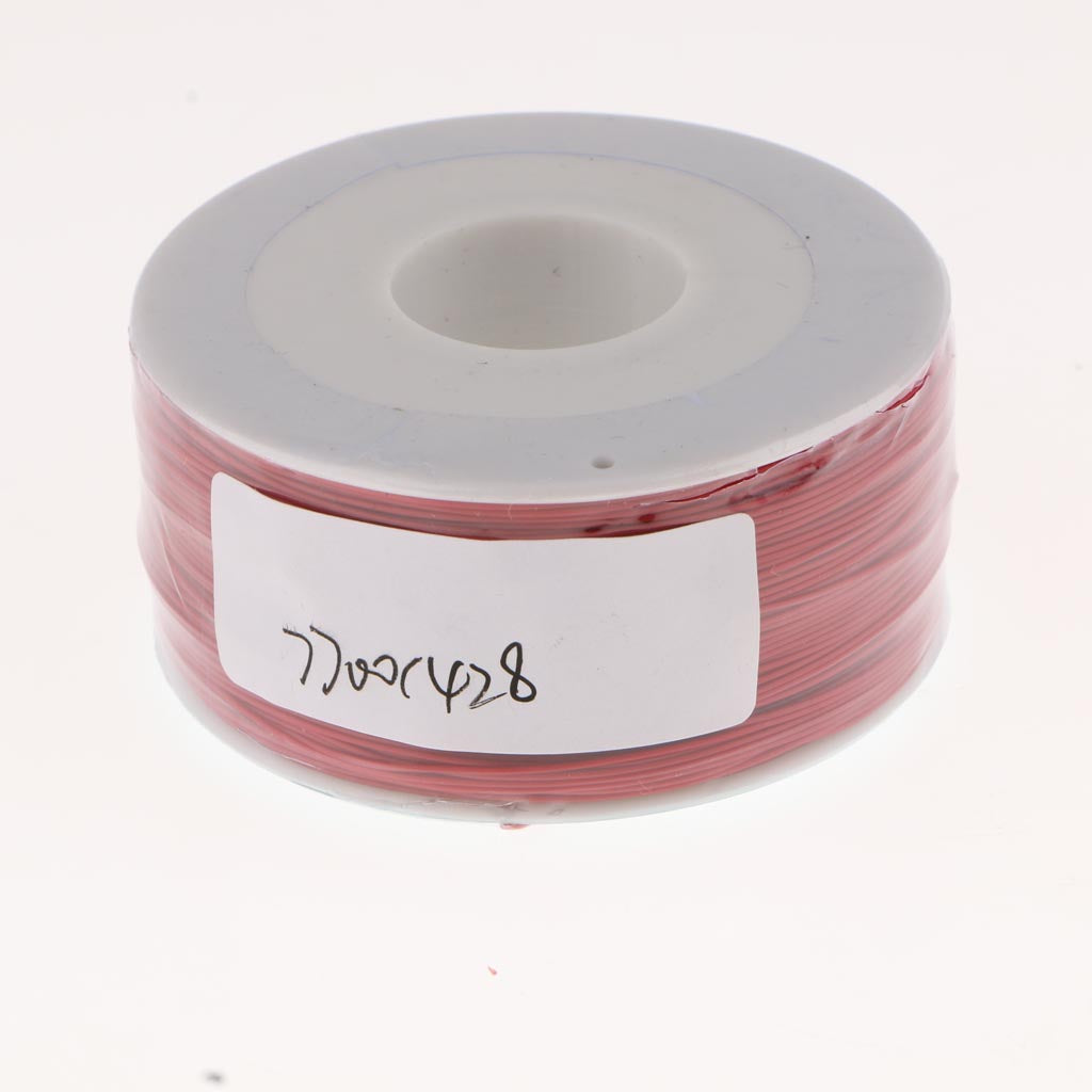 70mm Wire Wrapping Wire Tin Plated Copper Cable for XBOX360 PS2 WII red