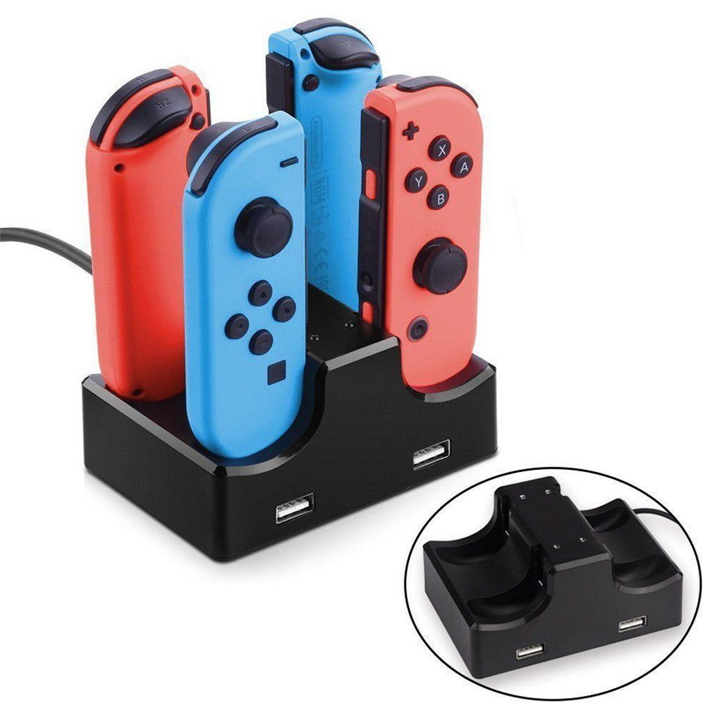 4-Port-Charging-Dock-USB-Handle-Charger-Stand-for-Nintendo-Switch-Controller