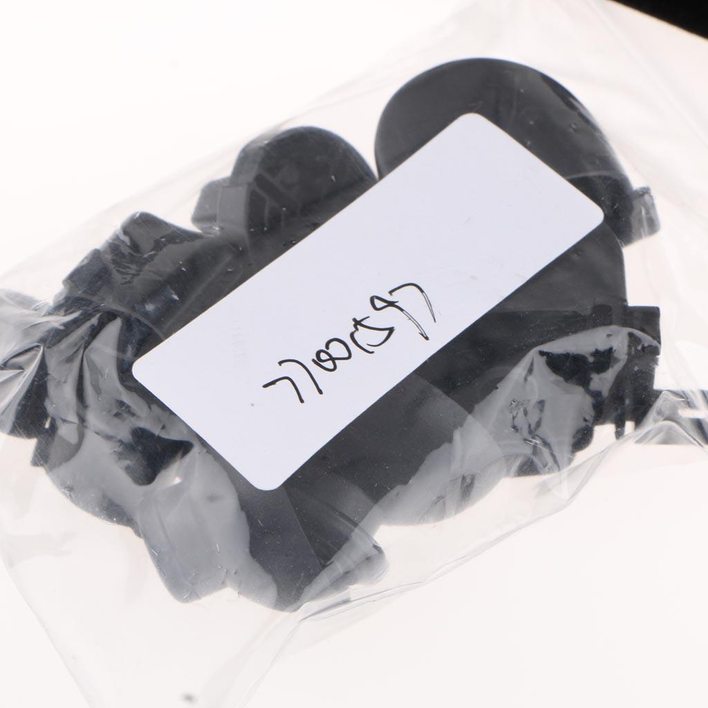 Replacement Handle Button Keys Caps Set for Nintendo NGC Controller Black