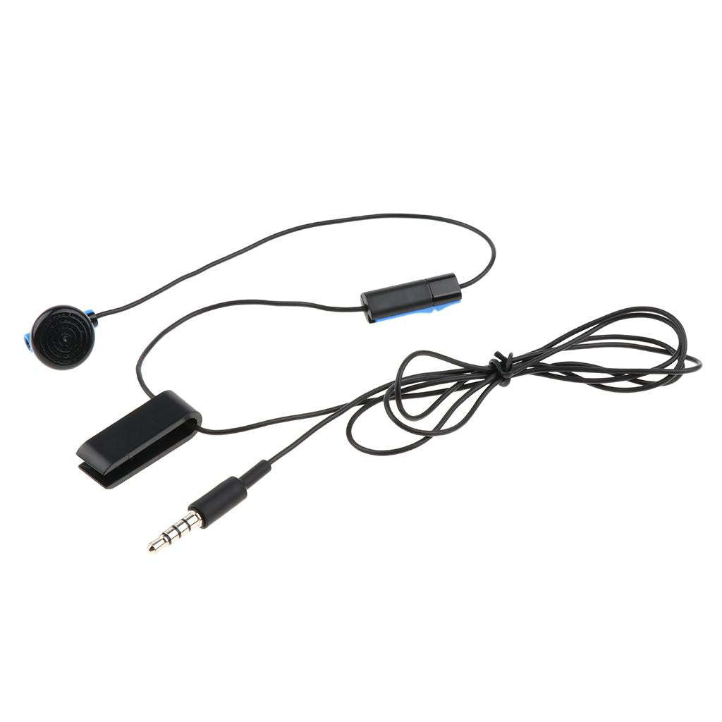3.5mm Stereo Wired With Mic Gaming Headset Headphones for Sony PS4 PlayStation 4 Black