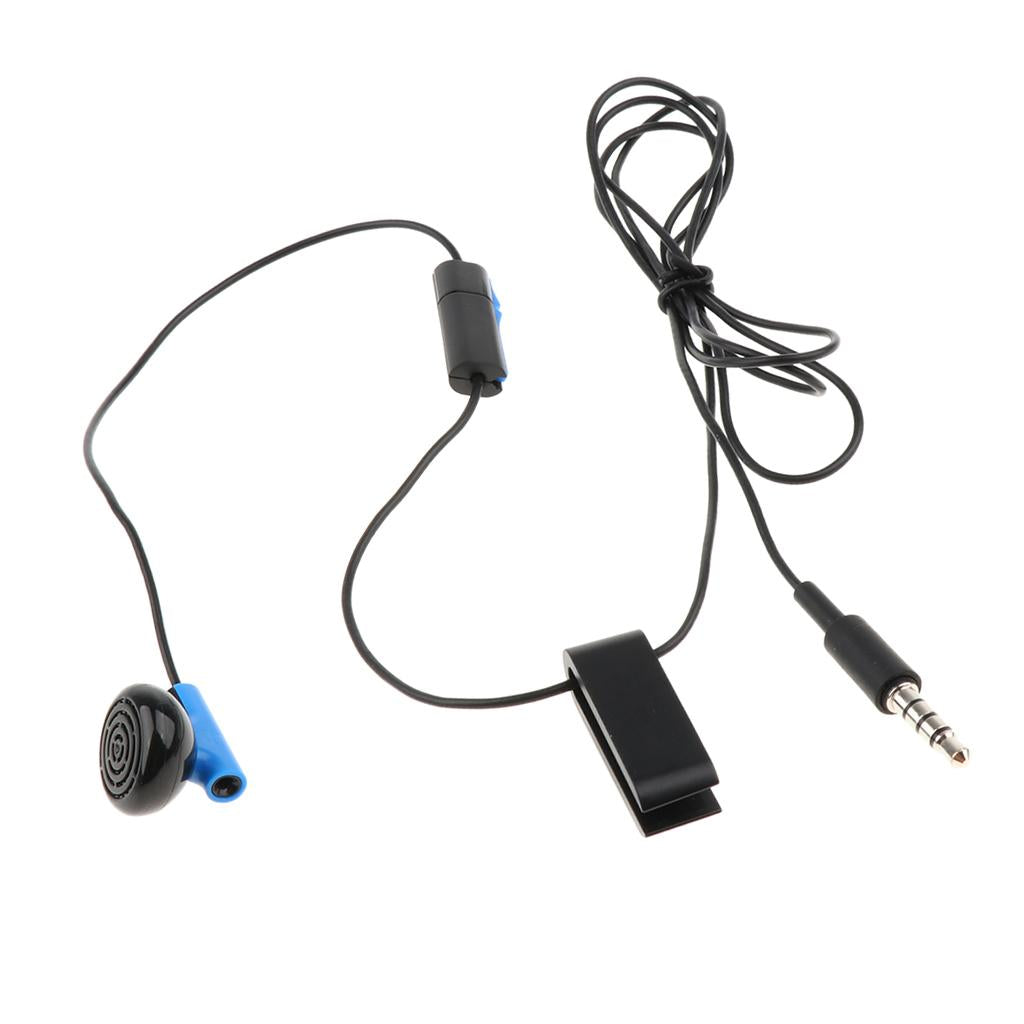 3.5mm Stereo Wired With Mic Gaming Headset Headphones for Sony PS4 PlayStation 4 Black