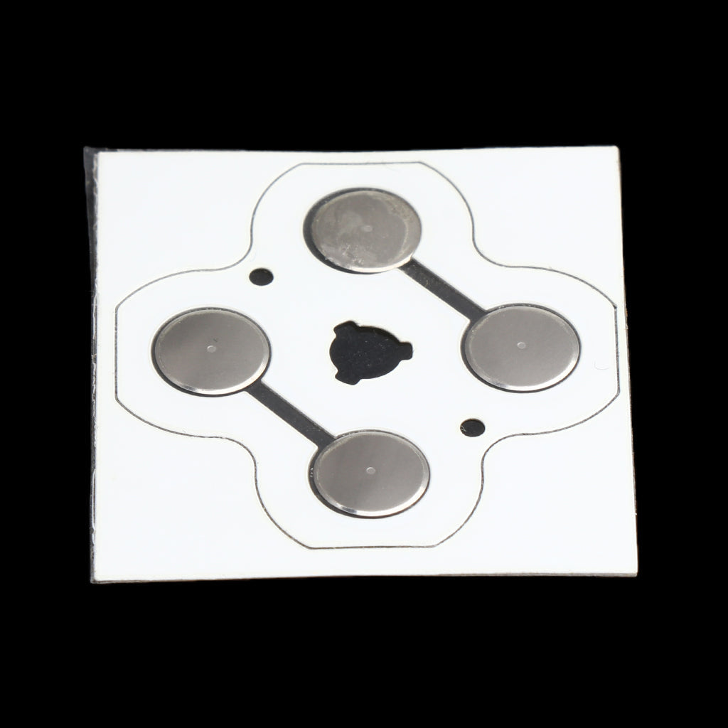 Replacement ABXY Cross Button Film Metal Patch Pad Part for New Nintendo 3DS