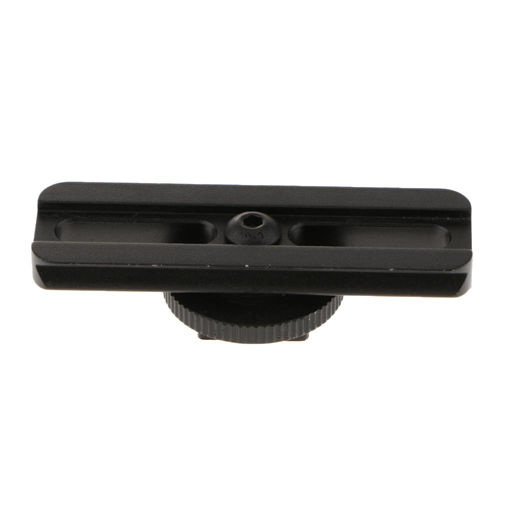 20mm Quick Release Hot Shoe Conversion Macro Focusing Rail Slider for SLR