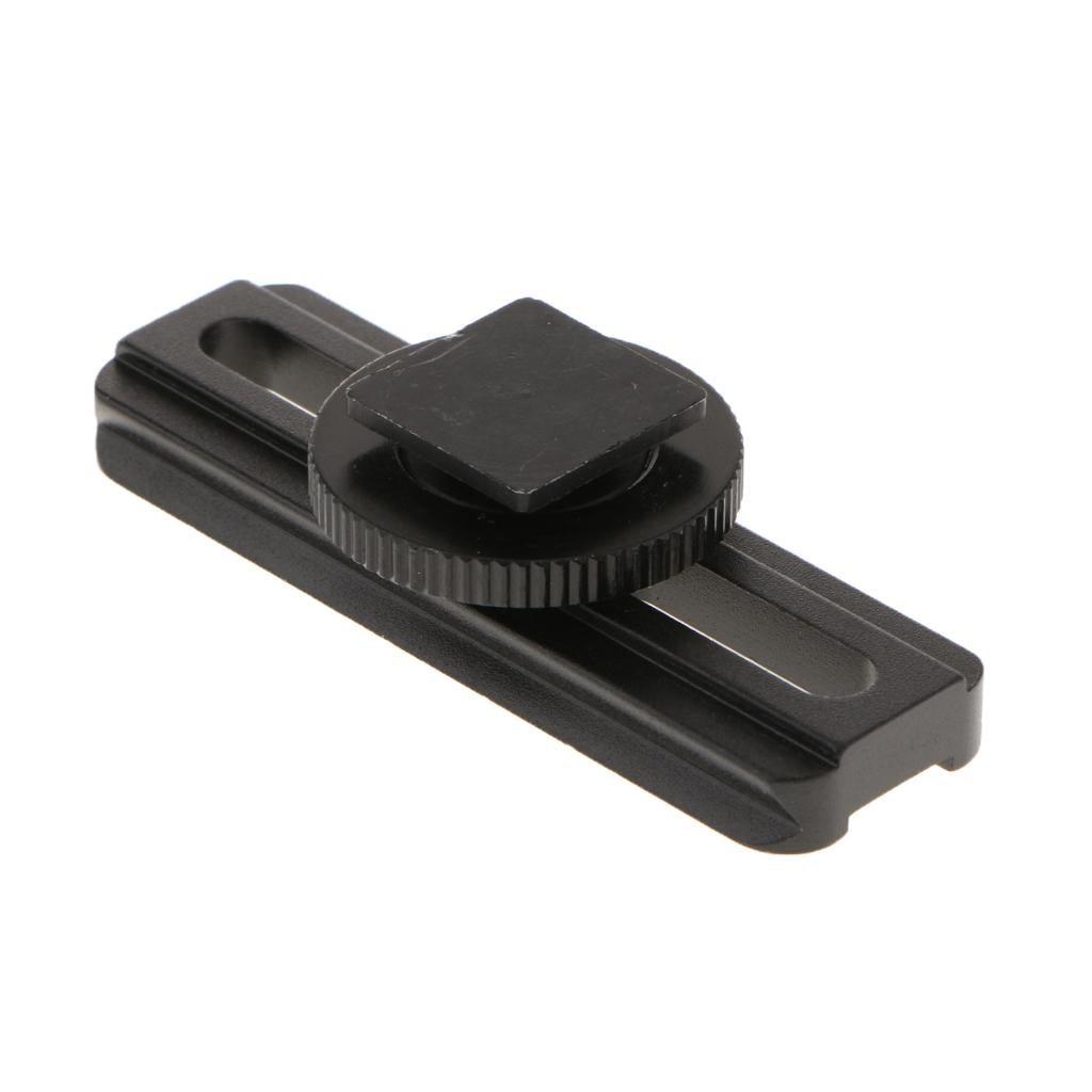 20mm Quick Release Hot Shoe Conversion Macro Focusing Rail Slider for SLR