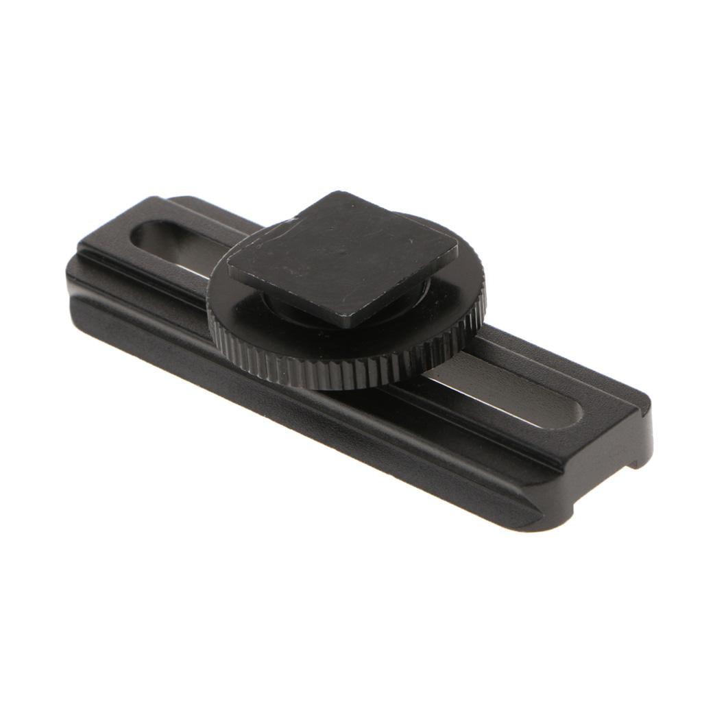 20mm Quick Release Hot Shoe Conversion Macro Focusing Rail Slider for SLR